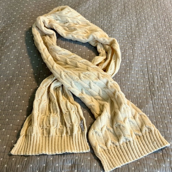 Anne Klein Accessories - 2 for $20 Anne Klein Cream Cable Knit Scarf OS